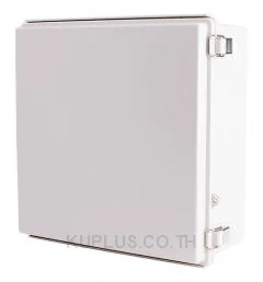Enclosure, Hinge/Latch, PC Gray, 13.78×13.78×5.91"