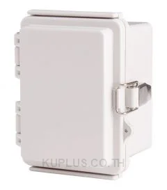Enclosure, Hinge/Latch, ABS Gray, 3.54×4.72×3.35"
