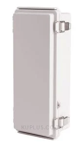 Enclosure, Hinge/Latch, ABS Gray, 4.33×10.24×2.95"