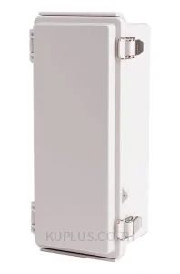 Enclosure, Hinge/Latch, PC Gray, 4.33×10.24×3.94"
