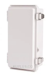 Enclosure, Hinge/Latch, ABS Gray, 4.33×8.27×2.95"