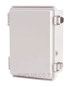 Enclosure, Hinge/Latch, PC Gray, 5.12×7.09×3.35"