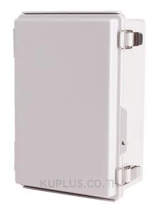 Enclosure, Hinge/Latch, PC Gray, 7.87×11.81×5.12"