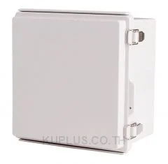 Enclosure, Hinge/Latch, ABS Gray, 8.27×8.27×5.12"