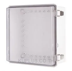 Enclosure, Hinge/Latch, PC Clear 11.02×11.02×5.12"