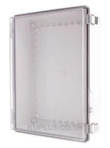 Enclosure, Hinge/Latch, PC Clear 11.81×15.75×4.72"