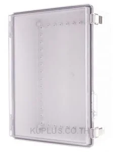 Enclosure, Hinge/Latch, PC Clear 11.81×15.75×5.91"