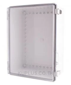 Enclosure, Hinge/Latch, PC Clear 11.81×15.75×7.09"
