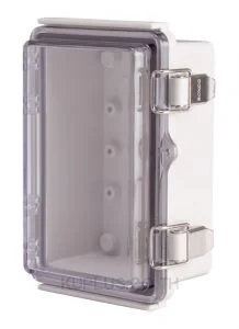 Enclosure, Hinge/Latch, PC Clear, 3.94×5.91×2.76"