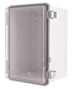 Enclosure, Hinge/Latch, PC Clear, 7.87×11.81×7.09"