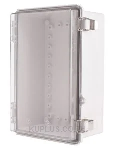 Enclosure, Hinge/Latch, PC Clear, 7.87×11.81×5.12"