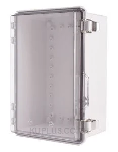 Enclosure, Hinge/Latch, PC Clear, 7.87×11.81×5.91"