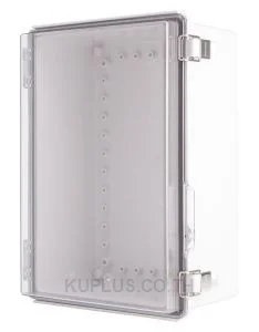 Enclosure, Hinge/Latch, PC Clear, 9.84×13.78×5.91"