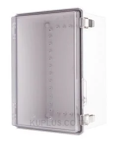 Enclosure, Hinge/Latch, PC Clear, 9.84×13.78×7.09"