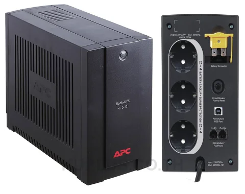 APC Back-UPS 650VA, AVR, 230V, ASEAN