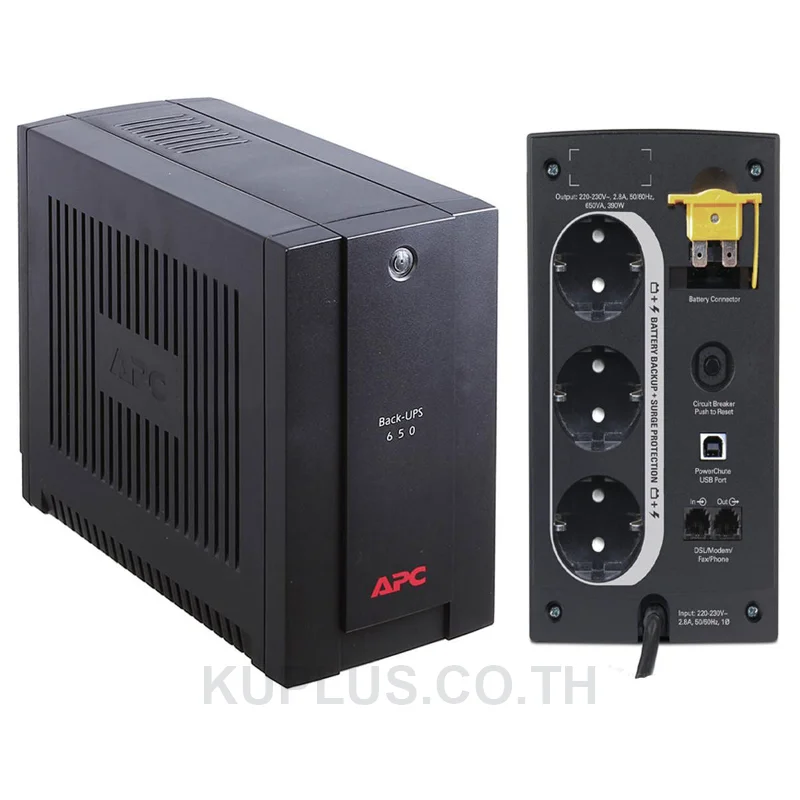 APC Back-UPS 650VA, AVR, 230V
