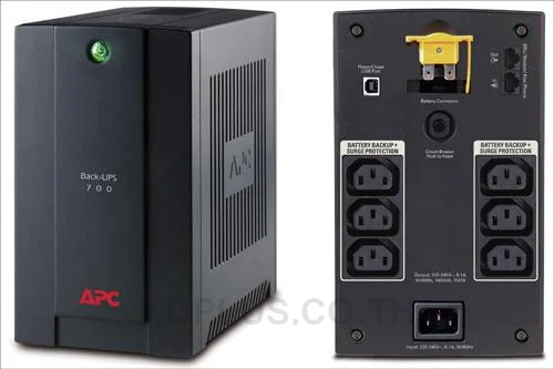 APC Back-UPS 700VA, 230V, AVR, IEC Sockets