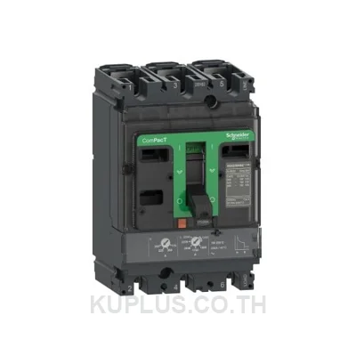 เซอร์กิตเบรกเกอร์, ComPacT NSX100B, 25kA/415VAC, 3 โพล, ทริปยูนิต TMD 32A