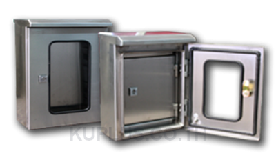 ตู้สแตนเลส CBSG-STL IP55 กว้าง 900 x สูง 1200 x ลึก 300 ความหนา 1.5 มม.