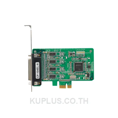 การ์ดซีเรียลหลายพอร์ต (PCI/PCIe) MOXA CP-104EL-A-DB9M 4 พอร์ต RS-232