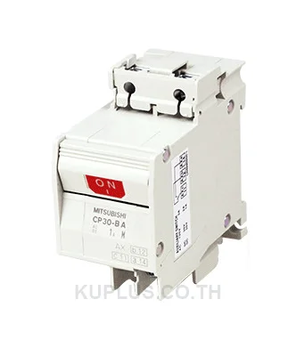 Mitsubishi Circuit Protector CP30-BA, 2 pole, 0.1A, characteristic code 9-F