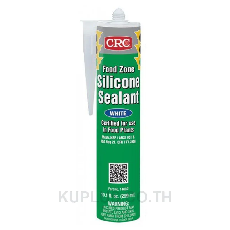 CRC 14082 ซิลิโคนยาแนวชนิดฟู้ดเกรด (Food Zone Silicone Sealant)
