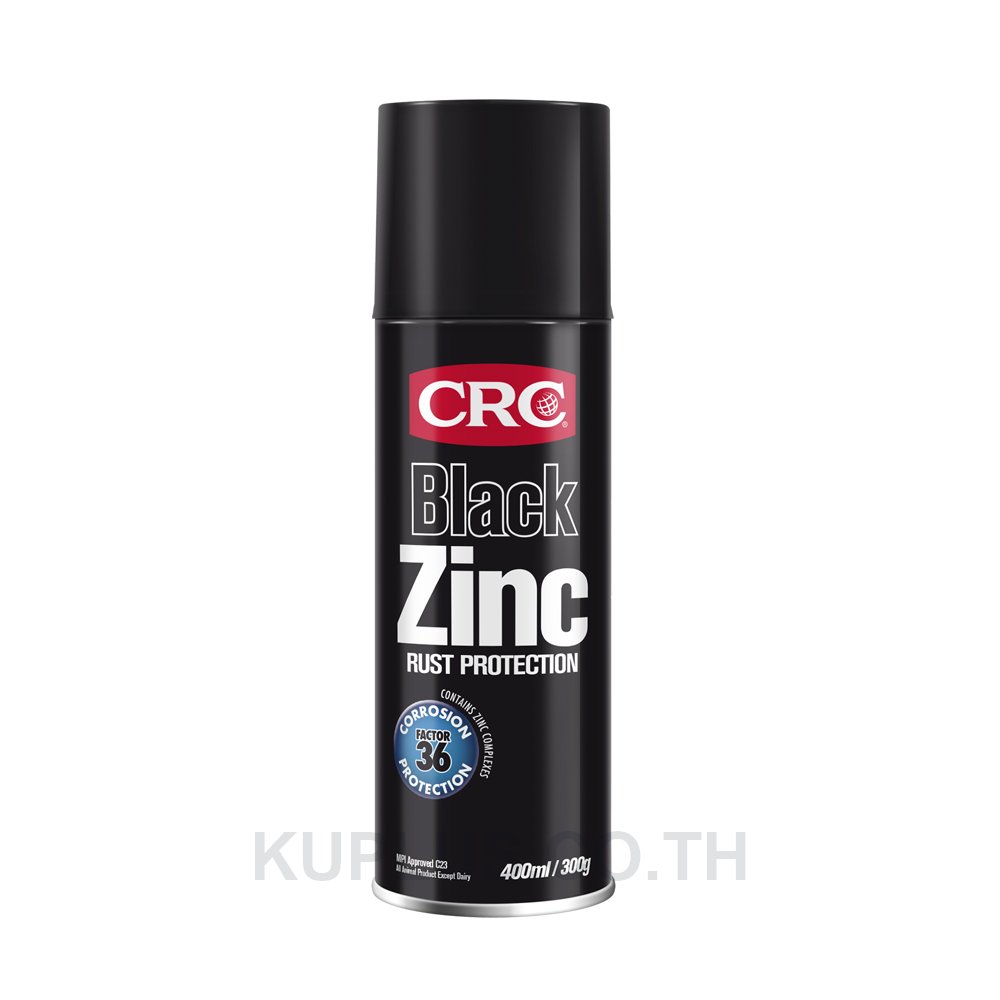 Black Zinc สเปรย์ซิงค์เคลือบป้องกันสนิมสีดำ, 2089NZ