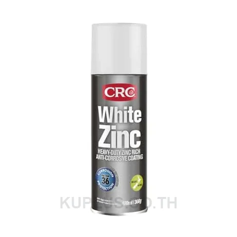 CRC 2090NZ สเปรย์ซิงค์เคลือบป้องกันสนิมสีขาว (White Zinc)