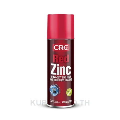 CRC 2100NZ สเปรย์ซิงค์เคลือบป้องกันสนิมสีแดง (Red Zinc)