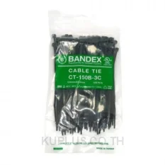 เคเบิลไทร์ (สายรัดสายไฟ) BANDEX CT-710-9B ยาว 710 มม. สีดำ