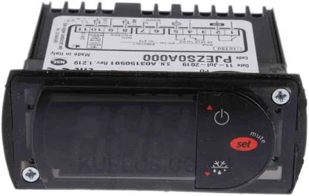 PJEZS0A000, ตัวควบคุม (Controller) CAREL PJ Easy On/Off Temperature Controller, 36 x 81mm, NTC Input, 230 V ac Supply