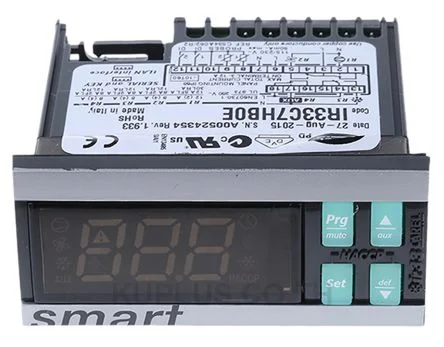 IR33C7HB0E, ตัวควบคุม (Controller) CAREL IR33 Panel Mount PID Temperature Controller, 76.2 x 34.2mm, 4 Output Relay, 115  230 V ac Supply Voltage