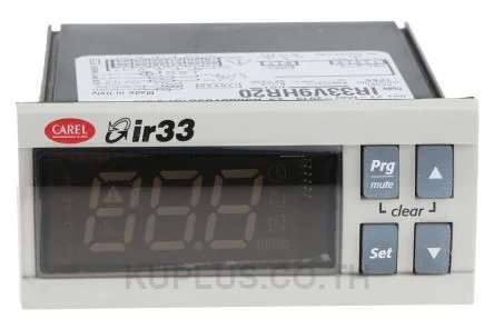 IR33V9HR20, ตัวควบคุม (Controller) CAREL 1 Relay, 2 Universal AI, 2 DI, 230V Power Supply