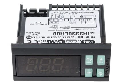 IR33S0ER00, ตัวควบคุม (Controller) CAREL IR33 On/Off Temperature Controller, 76.2 x 101mm, NTC Input, 115 - 230 V ac Supply