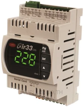 DN33A7LR20, ตัวควบคุม (Controller) CAREL IR33 Universal 4 SSR RELAY, 12 to 24Vac (30 Vdc)