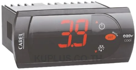 PZD0C0P001, ตัวควบคุม (Controller) CAREL PZD On/Off Temperature Controller, 81 x 36mm, NTC Input, 115 / 230V ac Supply