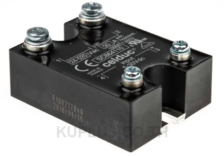 Celduc 50 A Solid State Relay, Zero Crossing, Chassis Mount, Triac, 520 V rms Maximum Load