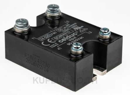 Celduc 50 A Solid State Relay, Zero Crossing, Chassis Mount, Triac, 520 V rms Maximum Load