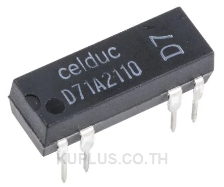 SPNO Reed Relay, 0.5 A, 5V dc