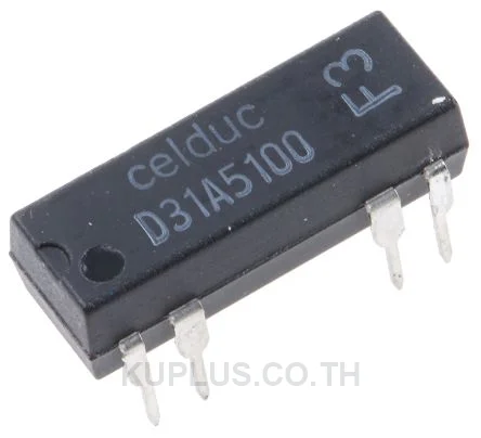 SPNO Reed Relay, 0.5 A, 12V dc