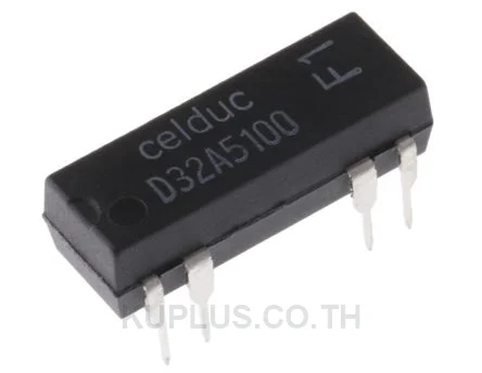 DPST Reed Relay, 0.5 A, 12V dc