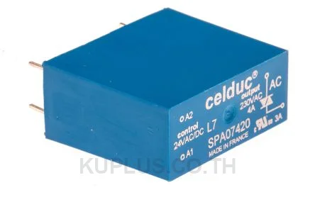 Celduc 4 A Solid State Relay, Zero Crossing, PCB Mount, Triac, 275 V ac Maximum Load