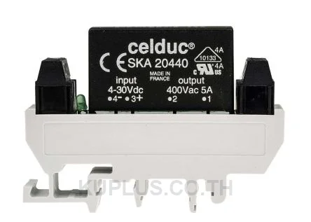 Celduc 4 A Solid State Relay, Zero Crossing, DIN Rail, Triac, 440 V rms Maximum Load