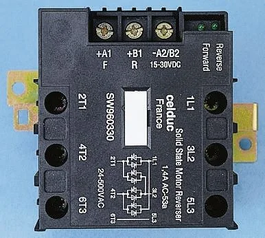 Celduc 8.5 A rms Solid State Relay, DIN Rail, Triac, 500 V ac Maximum Load