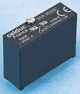 Celduc 3 A Solid State Relay, Zero Crossing, PCB Mount, 280 V rms Maximum Load
