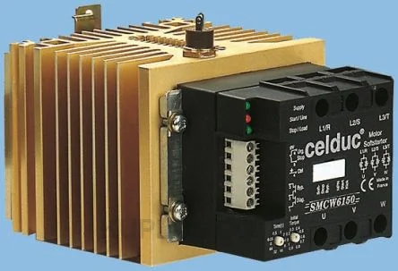Celduc 30 A Solid State Relay, DIN Rail, 480 V ac Maximum Load