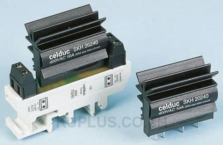 Celduc 10 A Solid State Relay, Zero Crossing, PCB Mount, Thyristor, 600 V ac Maximum Load
