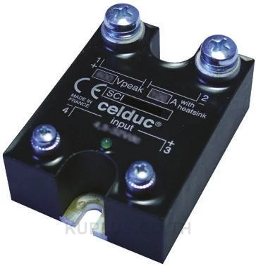 Celduc 50 A Solid State Relay, Chassis Mount, 1200 V Maximum Load