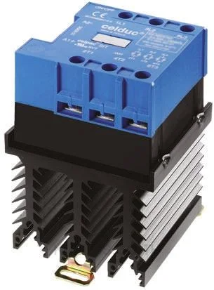 Celduc 22 A Solid State Relay, Zero Crossing, DIN Rail, Thyristor, 510 V ac Maximum Load