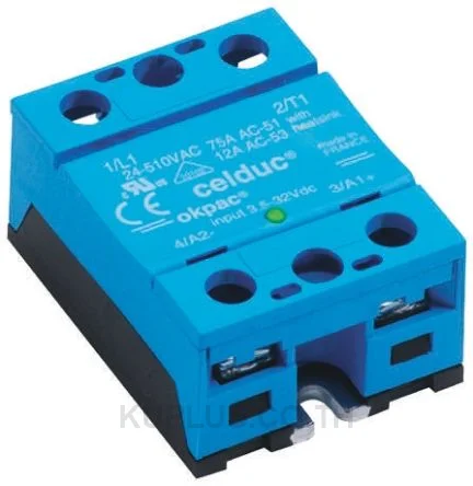 Celduc 40 A Solid State Relay, Zero Crossing, Chassis Mount, Triac, 275 V rms Maximum Load